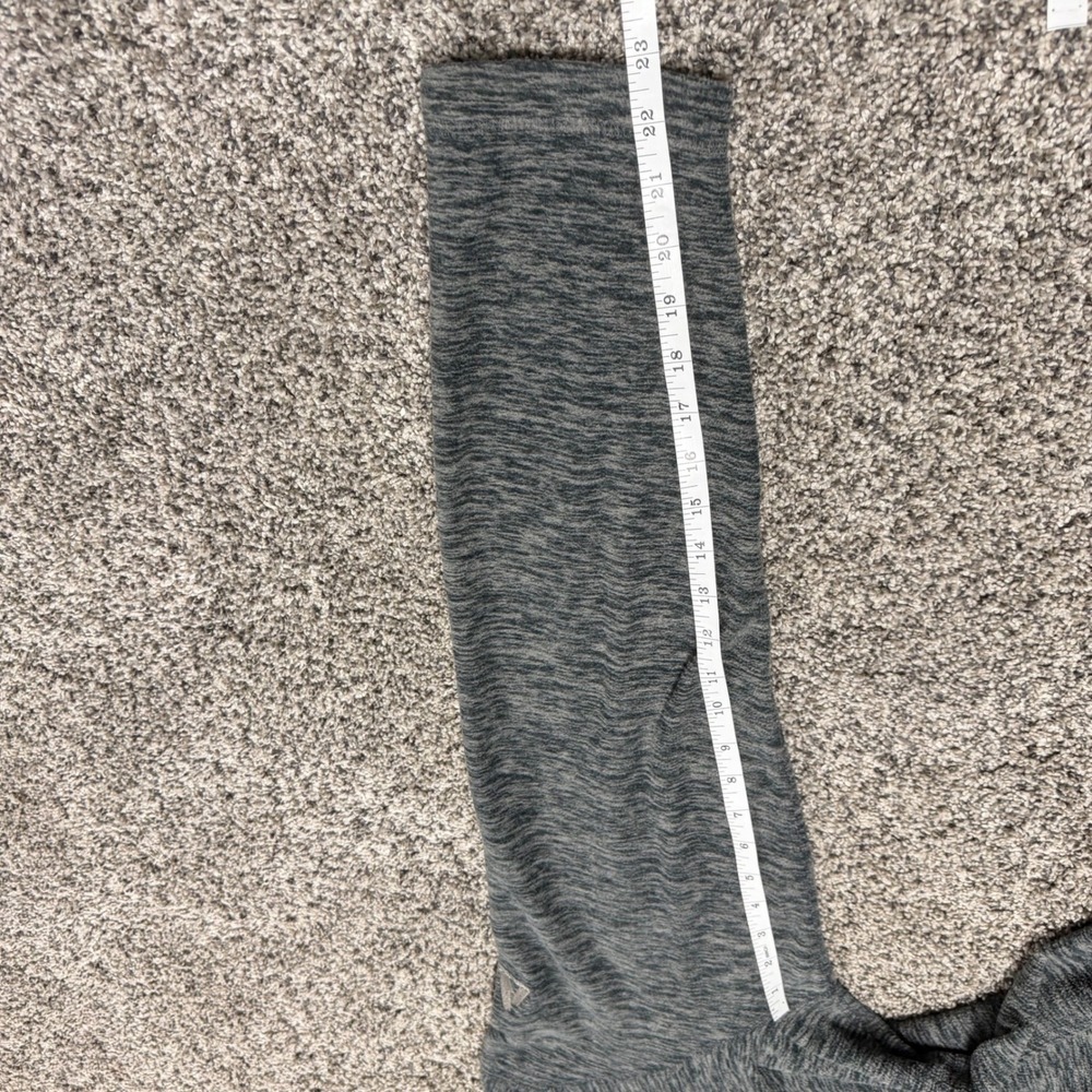 Eddie Bauer Mens XL Tall 1/4 Zip Fleece Pullover Gray Heather Outdoor Casual - Picture 6 of 7